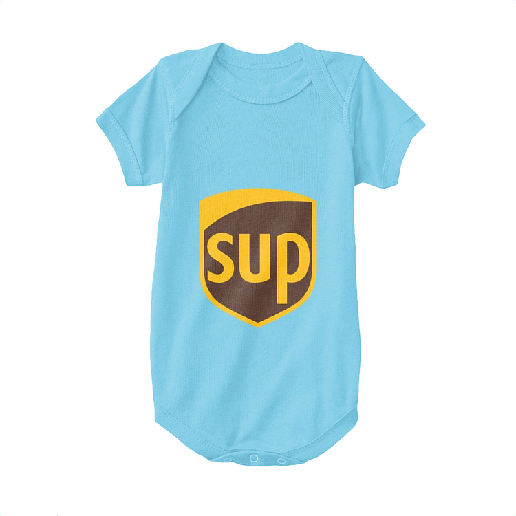 UPS SUP, Logo Parody Baby Onesie