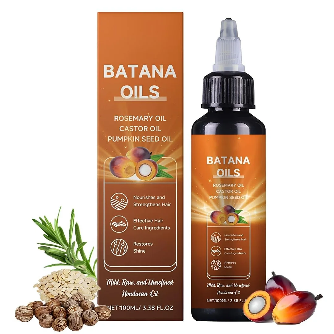 🔥Hot Sale 49% Off🔥🌿Batana Oil for Hair Growth Organic 