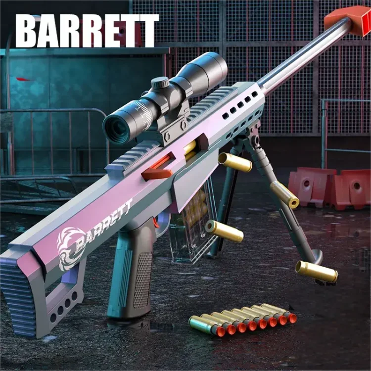 Sentinel Barrett M82A1 Sniper Rifle Toy - Realistic Shell Ejection
