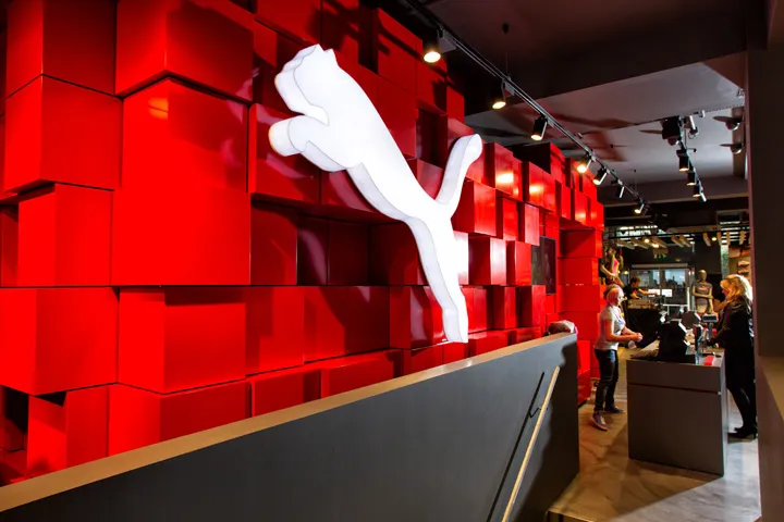 Kierunek projektowania sklepu detalicznego PUMA (Puma) w Londynie