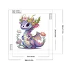 Diamond Painting-DIY Crystal Rhinestone Ultraviolet Dragon
