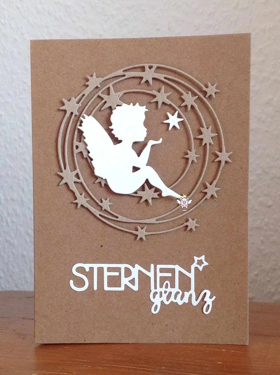 Piggy Craft metal cutting dies cut die mold Star ring decoration Scrapbook paper craft knife mould blade punch stencils dies