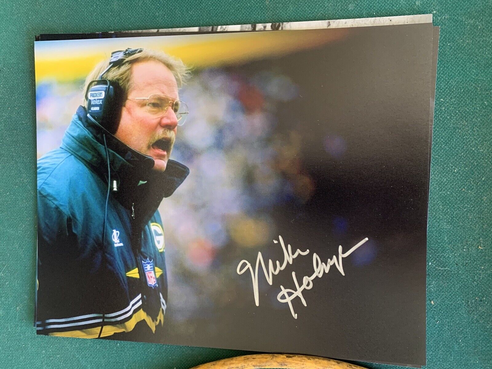 mike holmgren Signed 8x10 Photo Poster painting Pic Auto Packers