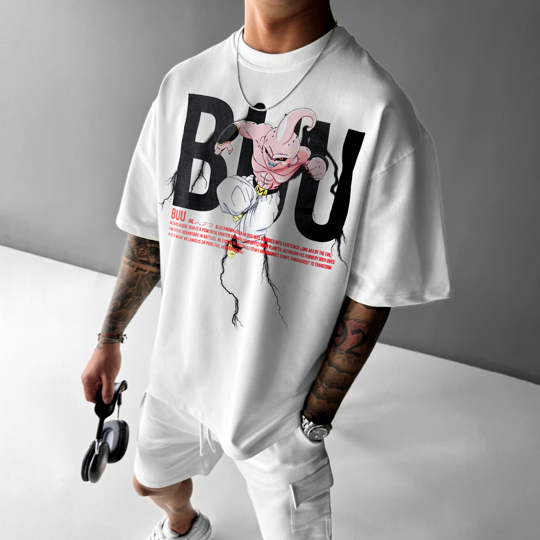 Majin Buu | Dragon Ball Unisex Casual Loose T-shirt