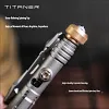 Titaner Titanium Alloy Heavy-Duty Mecha Tactical Black Technology Pen Tool Fidget Spinner