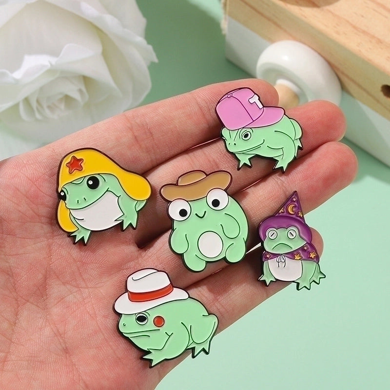 Fashion Pin Frog Alloy Plating Unisex Brooches