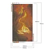 >SALE<5D Diamond Painting Fire Dragon Full Round Drill Rhinestone DIY Wall Arts