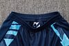 Joyfball 2024/2025 Arsenal Half-Pull Training Suit Royal Blue Football Shirt 1:1 Thai Quality