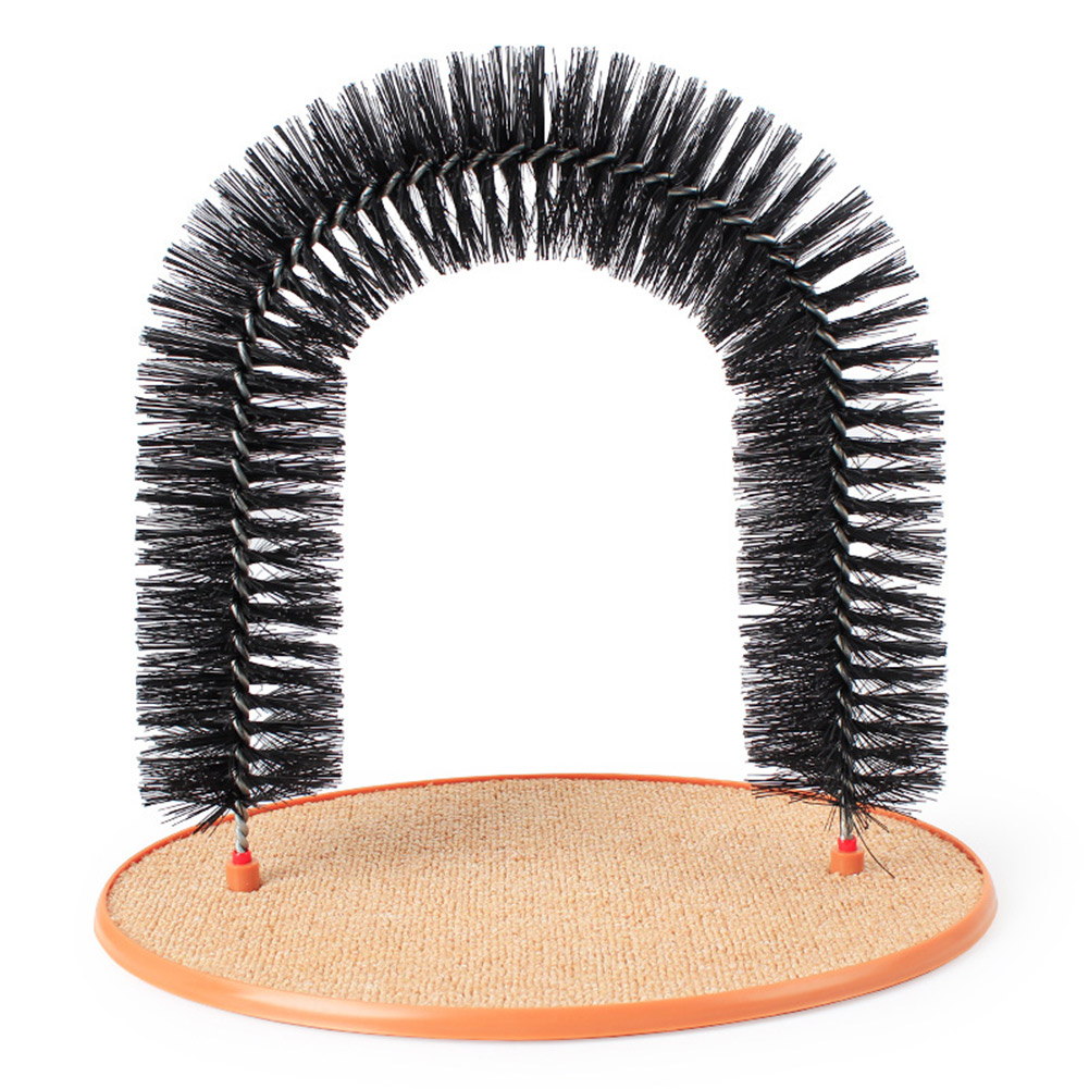 

Funny Pet Massage Arch Automatic Brush Cats Toy Anti-skid Scratching Device, 501 Original
