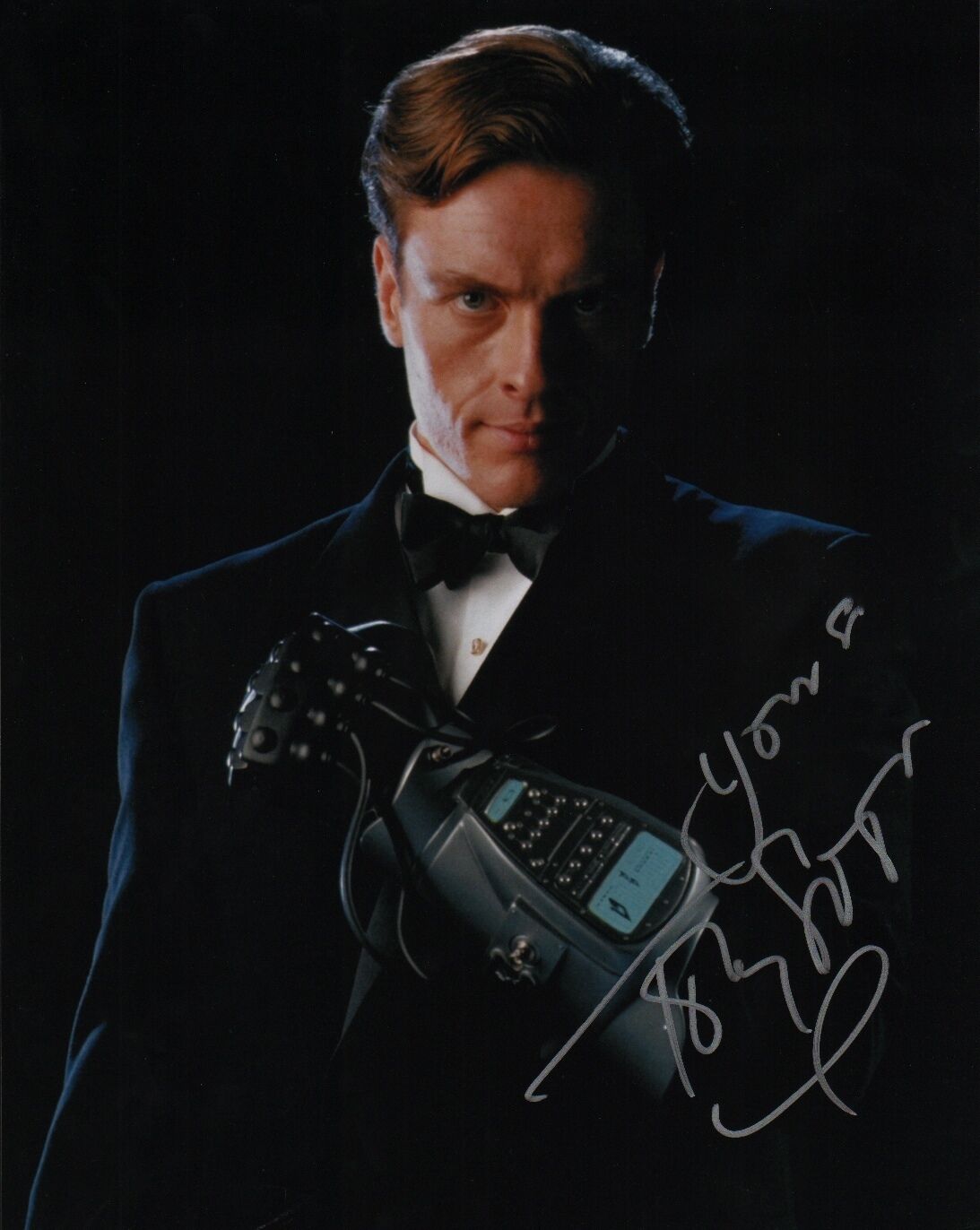 Toby Stephens (James Bond 007) signed 11x14 Photo Poster painting