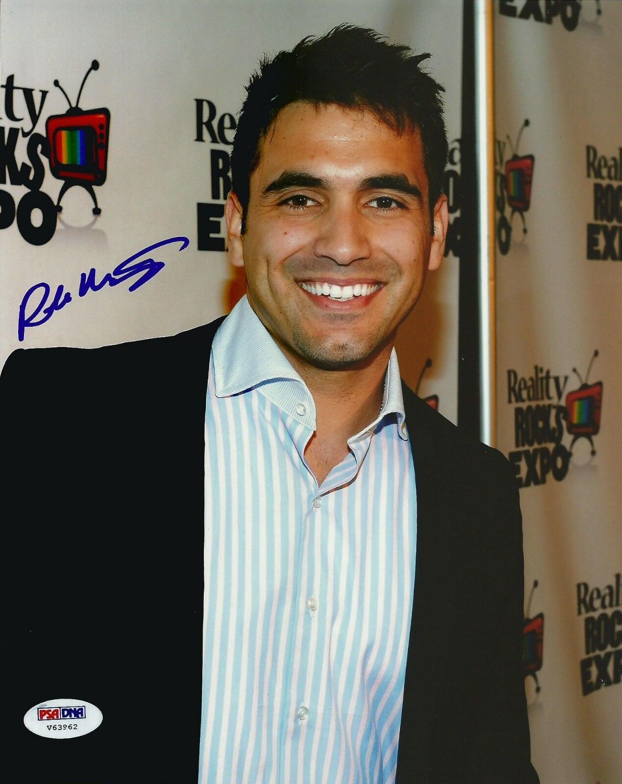 Roberto Martinez Signed 8x10 Photo Poster painting PSA/DNA COA Autograph The Bachelorette 6 Ali