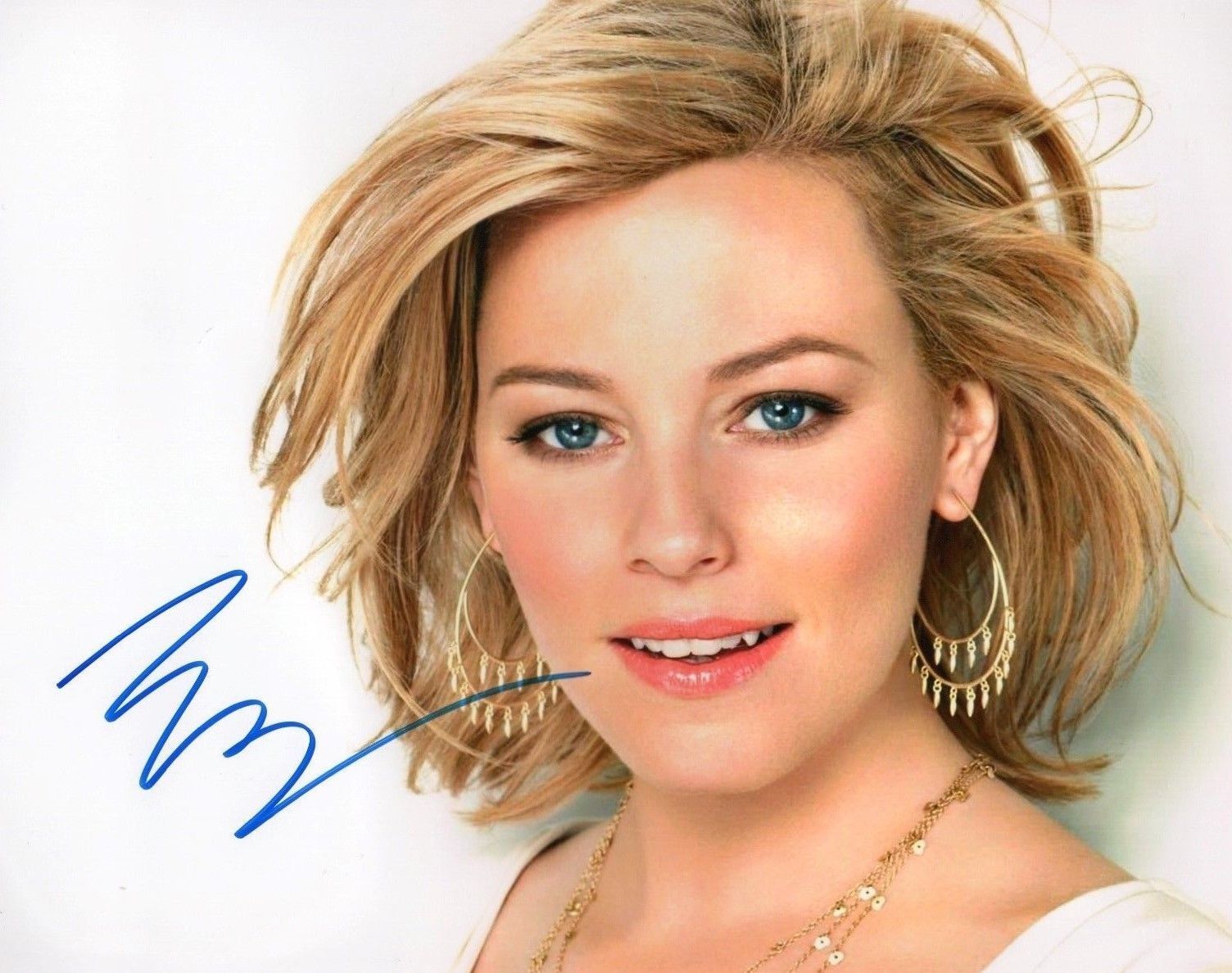 ELIZABETH BANKS AUTOGRAPHED SIGNED A4 PP POSTER Photo Poster painting PRINT 3