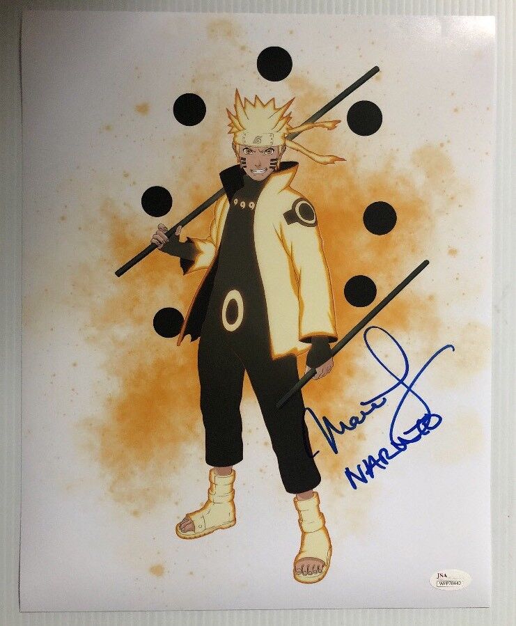 Maile Flanagan Signed Autographed 11x14 Photo Poster painting Naruto Shippuden JSA COA 8