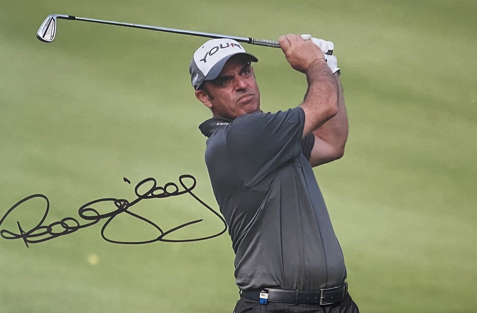 Paul McGinley Genuine Hand Signed Golf 12x8 Photo Poster painting 4