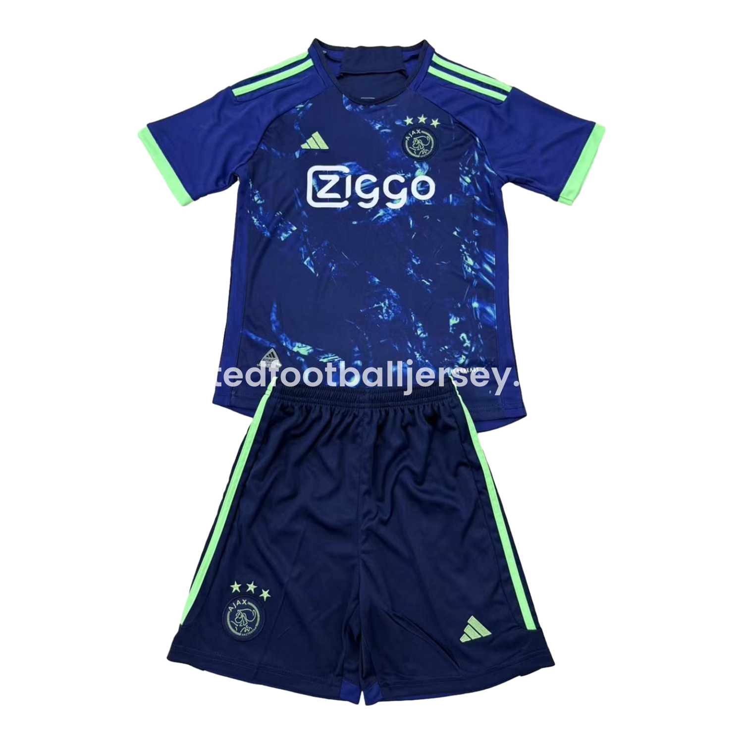 Ajax 24-25 Blue Special Edition Men's Adult Jersey Set - Fans Version