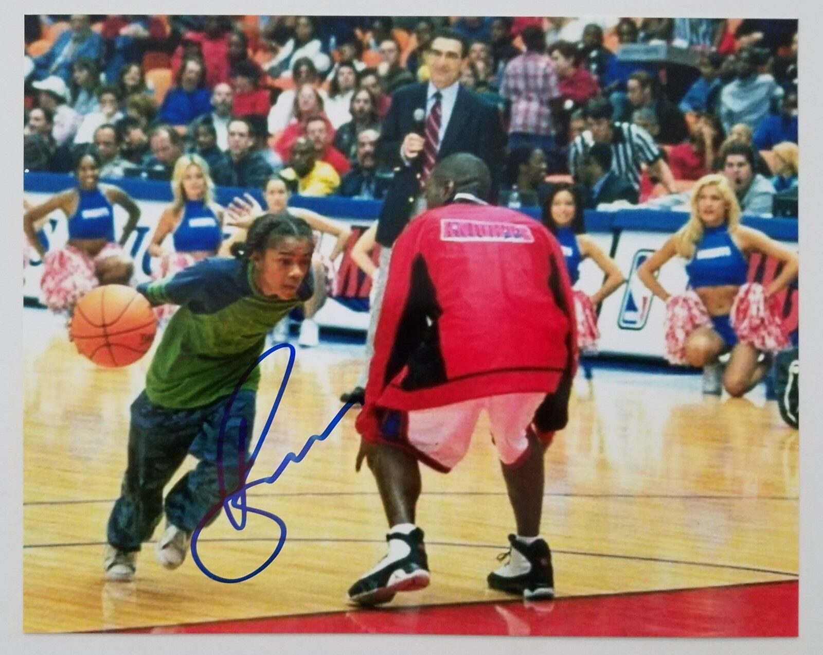 Bow Wow Signed Like Mike 8x10 Photo Poster painting Shad Moss Basketball Hip Hop Actor Lil Rap