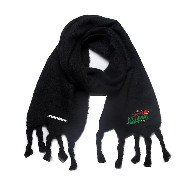 ATEEZ Christmas Printed Scarf