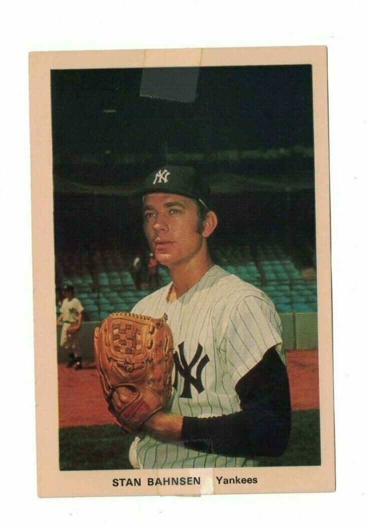 Stan Bahnsen New York Yankees 1970's Baseball 4x6 Photo Poster painting Card Off Grade