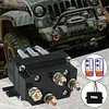 12V 250A Solenoid Contactor Waterproof Winch Remote Contactor for  Car Truck