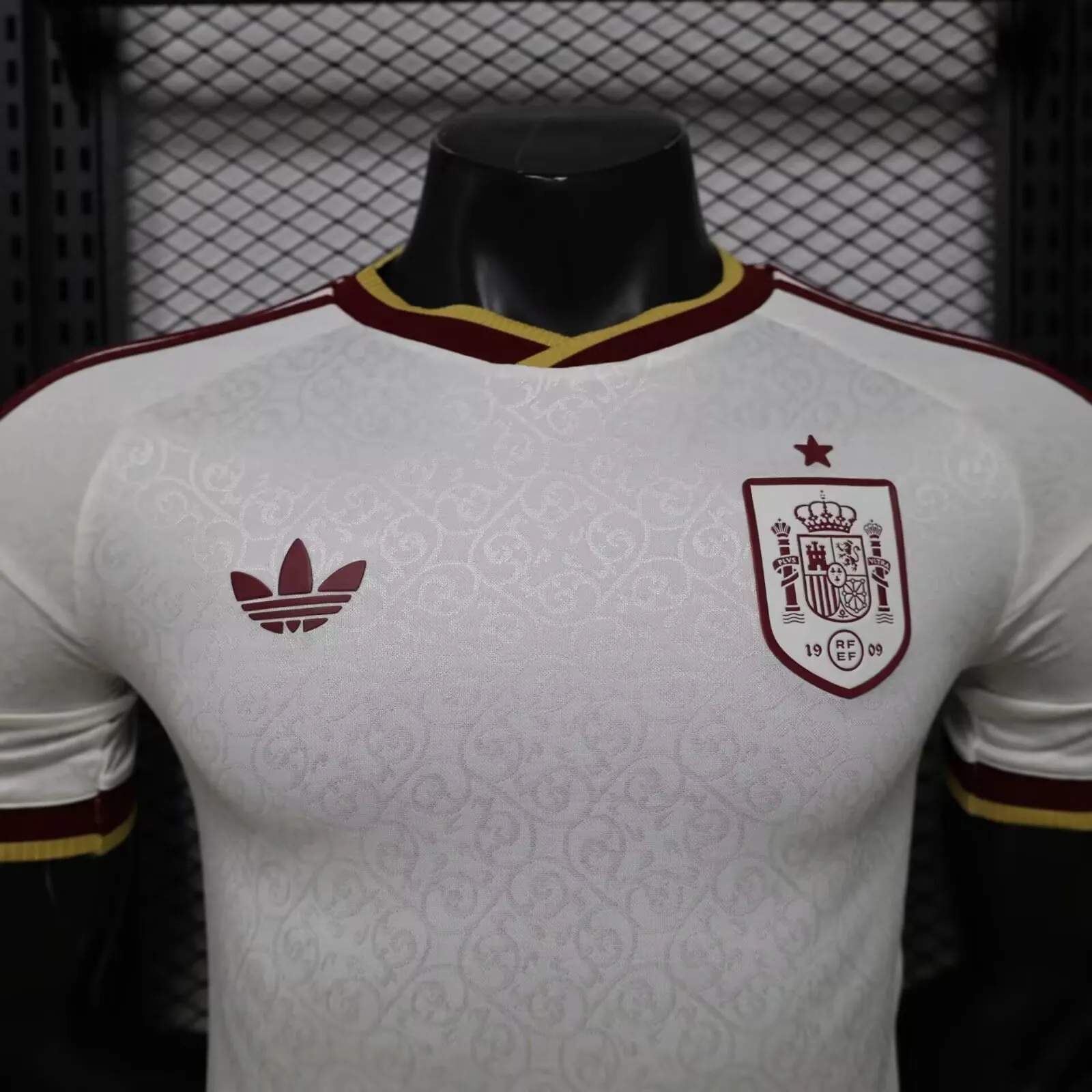 2026 Spain Away Player Version Men's Football T-Shirt