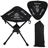 Portable Folding Tripod Stool 360 Rotating Camping Stool Foldable Tripod Chair