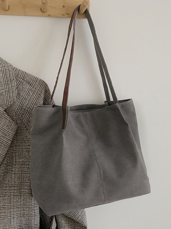 Simple Casual Canvas 3 Colors Bag
