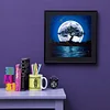 Diamond Painting -DIY Full Square Drill Moon Tree