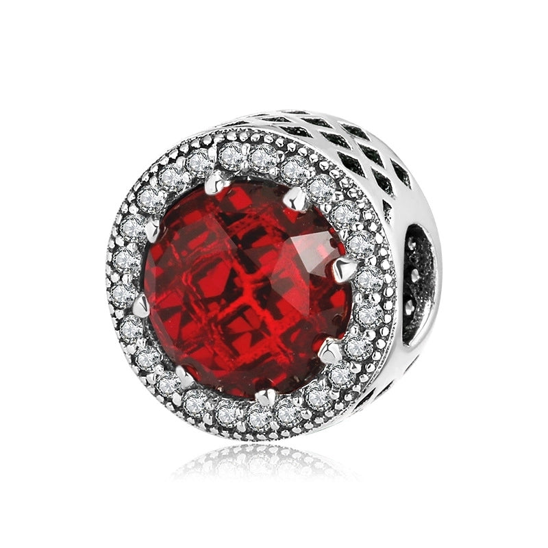 1 Piece 925 Sterling Silver Opal Round Jewelry Accessories