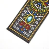 DIY Special Shaped Diamond Painting Creative Leather Bookmarks with Tassel