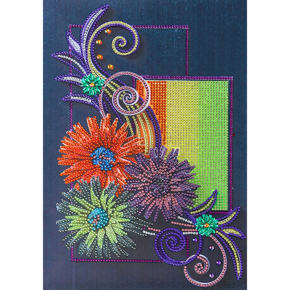 

Flower Quilling Paper - Special Shaped Diamond Painting - 30*40CM, 501 Original