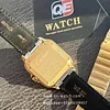 Cartier Santos Medium Yellow Gold with White Dial (35mm) Super clone