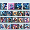 Disney stitch-plein diamant rond peinture-30 * 30cm