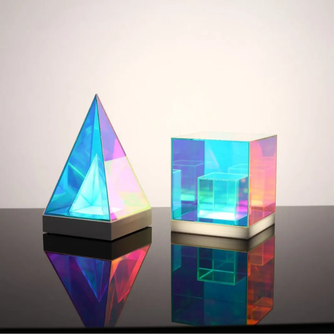 Rubic Riangle 3D Rubik's Cube Triangle Night Light