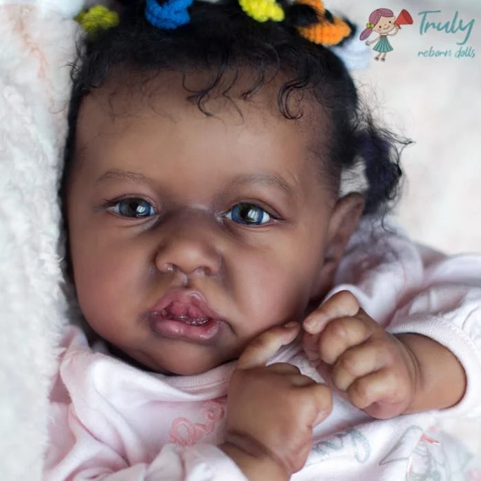 [African American Reborn Baby Girls] Under $50 Realistic Preemie Mini Toddler Silicone Babies 12 inch Madison -Creativegiftss® - [product_tag] RSAJ-Creativegiftss®
