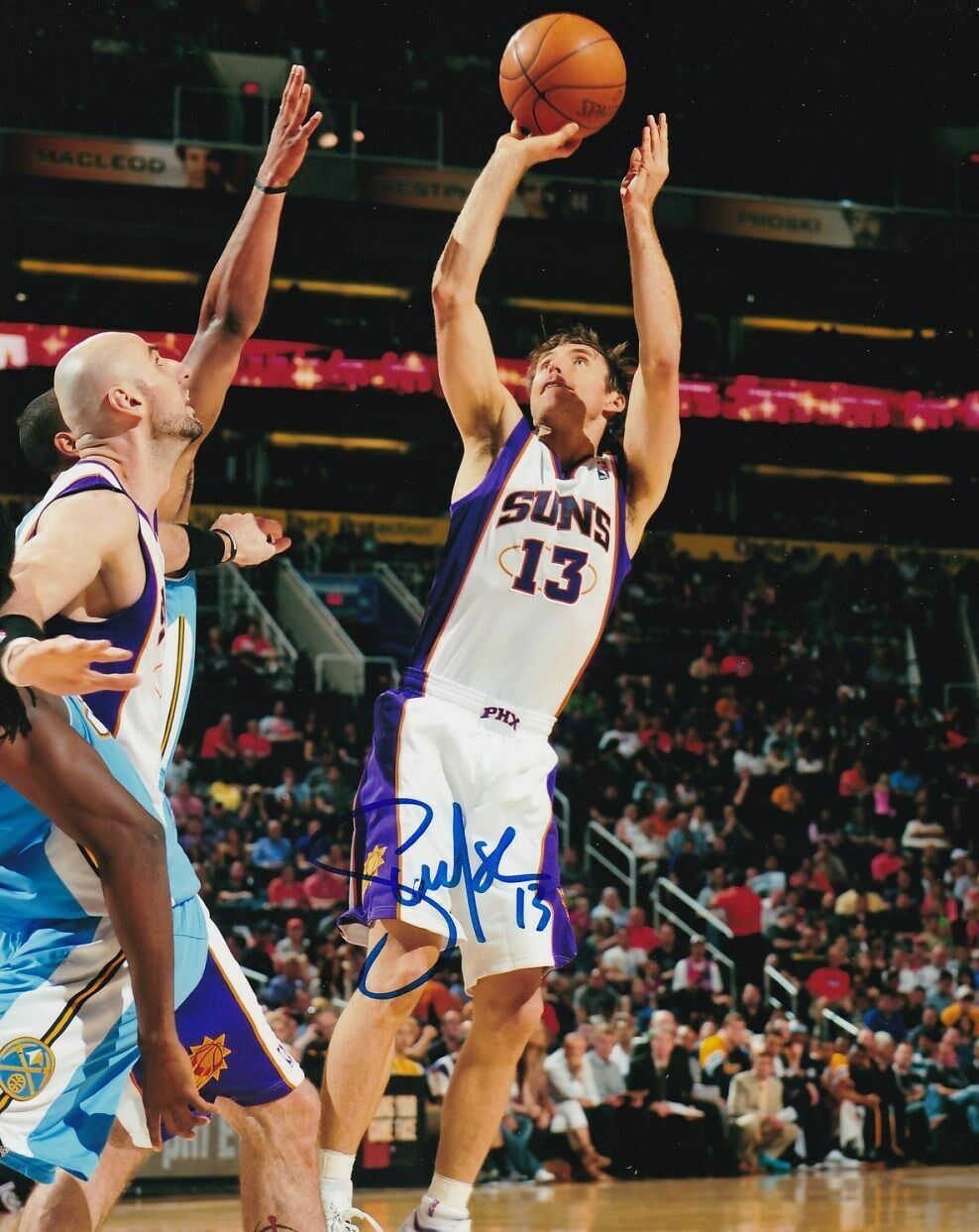 Steve Nash Autographed Signed 8X10 Photo Poster painting HOF Suns REPRINT