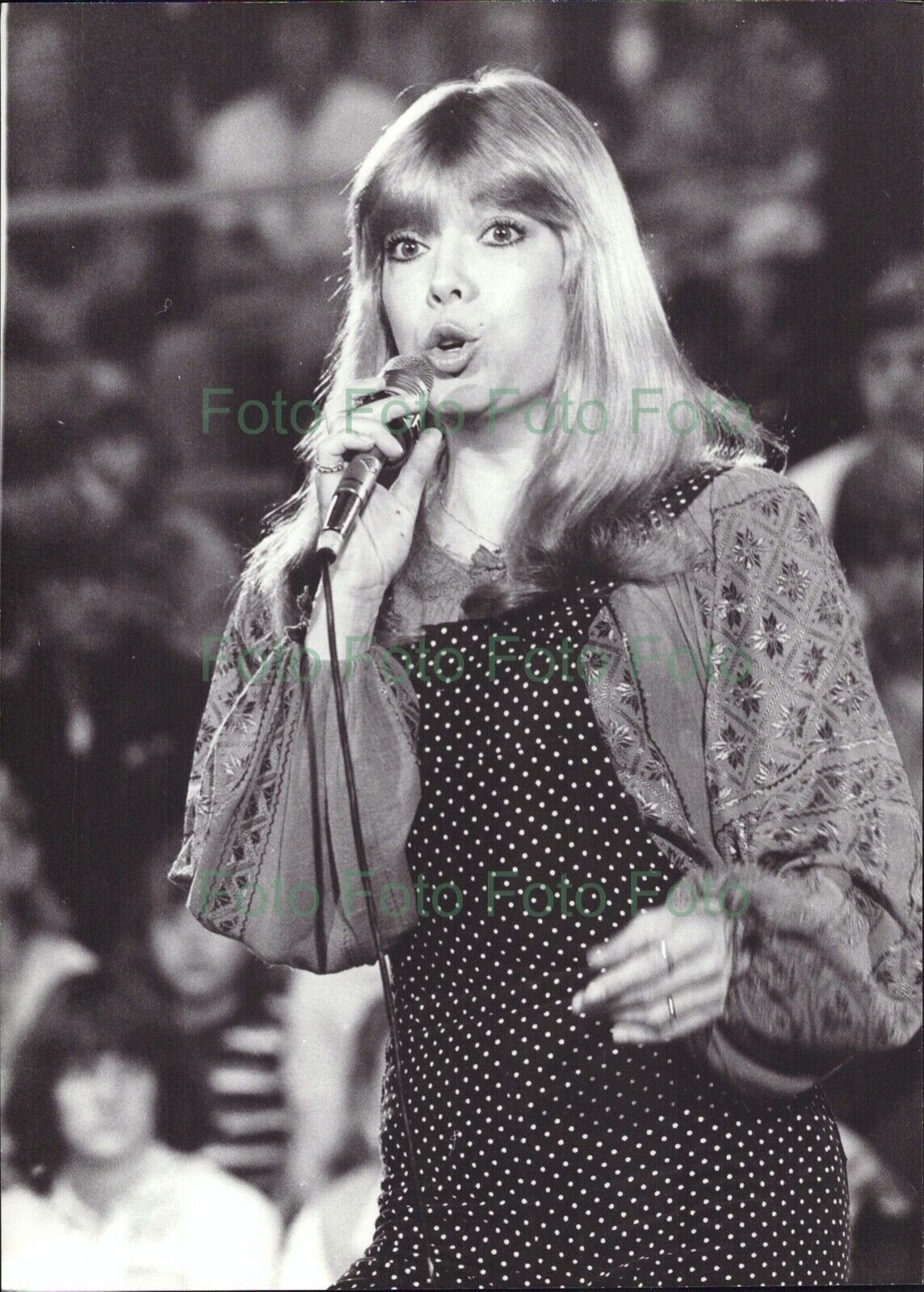 Katja Ebstein Music TV Vintage Press Photo Poster painting R?hnert (UN-280