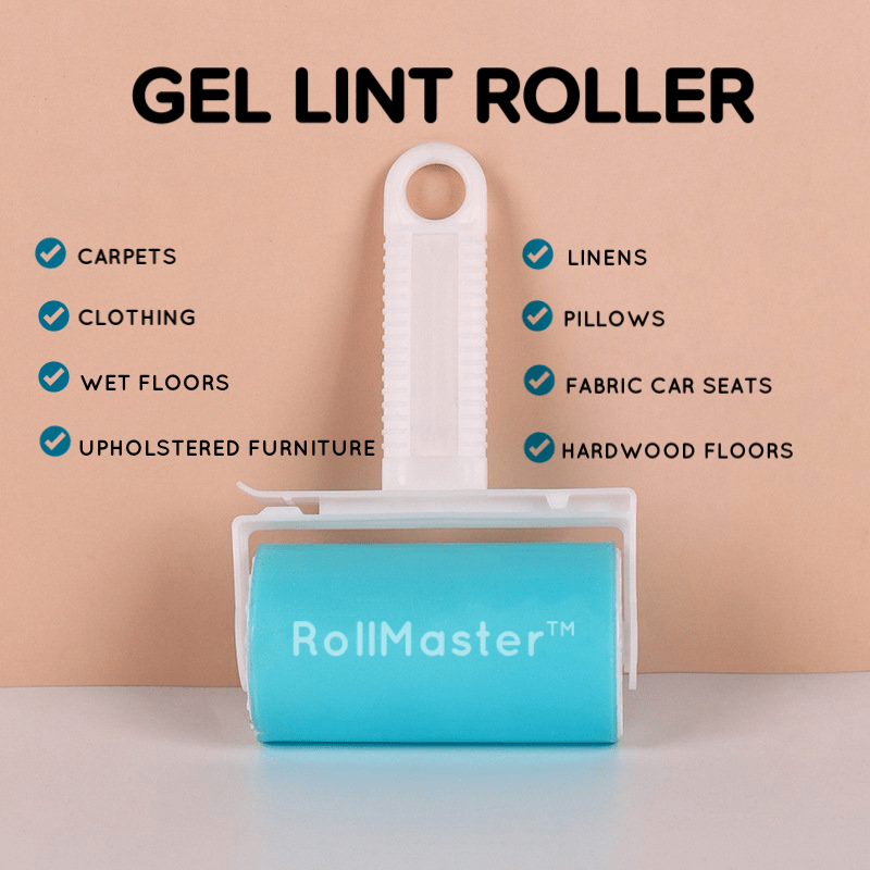 Roll Master - Gel Lint Roller (Washable/Reusable)