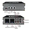 4x50W Car DSP Digital Audio Processor DSP Car Power Amplifier Car DSP Amplifier