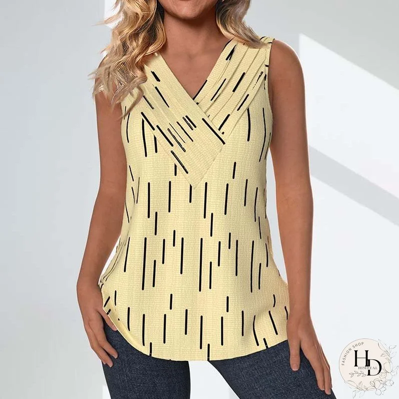 Casual Printed Tank Top