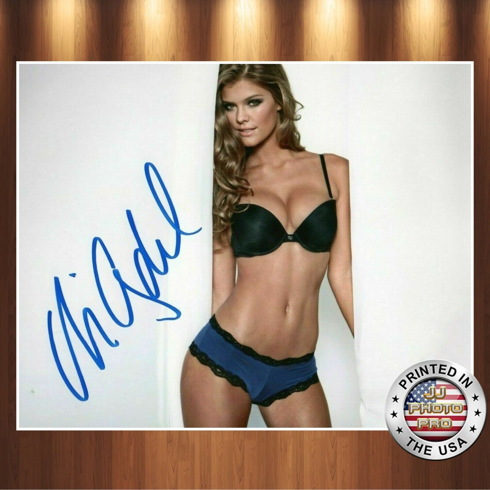 Nina Agdal Autographed Signed 8x10 Photo Poster painting (Sports illustrated) REPRINT