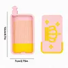 Crown Flip Cover Diamond Painting Sorting Tray with Spout (Pink)
