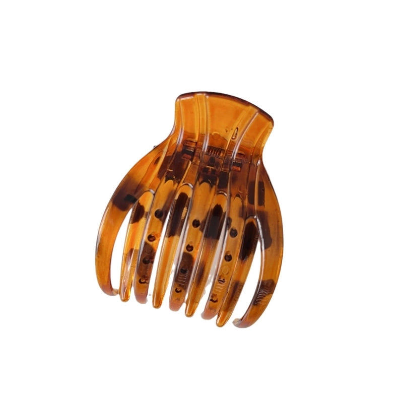 Minimalist Women’s Solid Color Plastic Resin Stoving Varnish Hair Claws