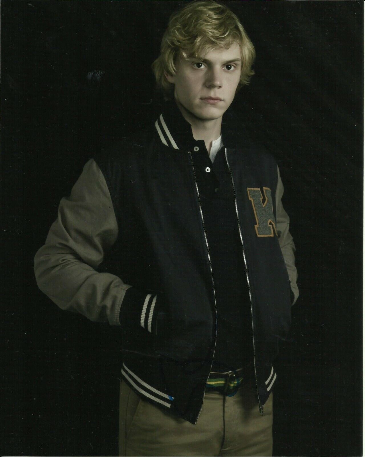 EVAN PETERS SIGNED AMERICAN HORROR STORY Photo Poster painting UACC REG 242 (7)