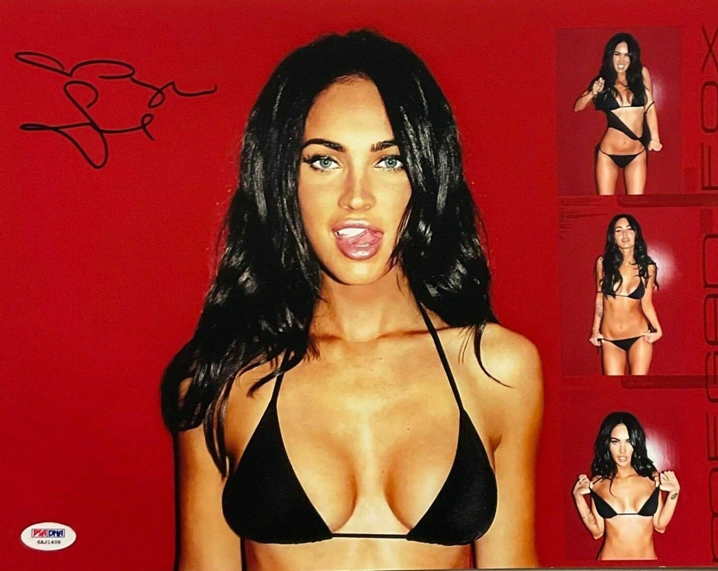 Megan Fox Signed 11x14 Photo Poster painting Autographed AUTO PSA/DNA Sticker Only