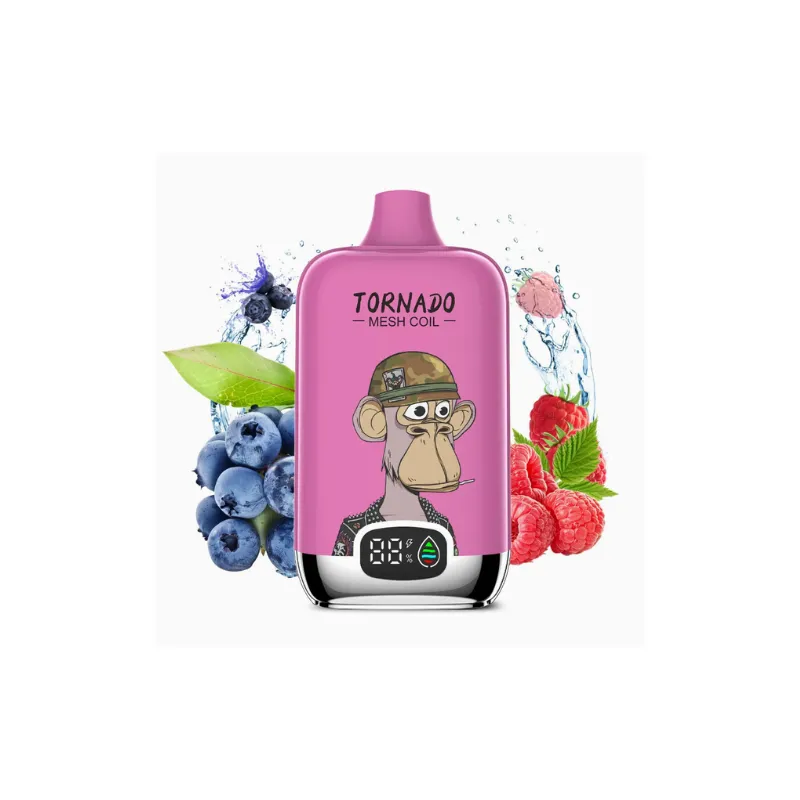 Tornado 12Kpuffs Digital Box Disposable Vape 