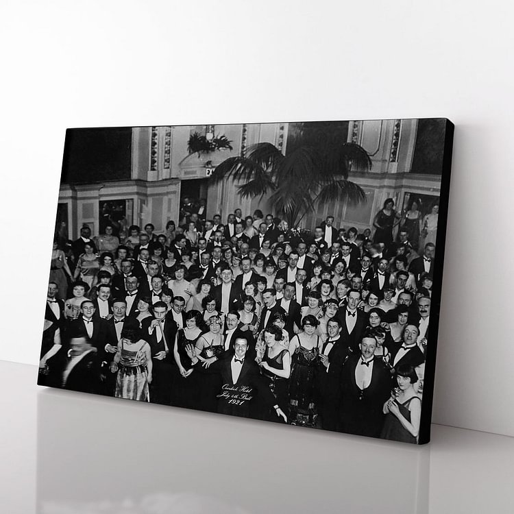 The Shining Overlook Hotel Party Canvas Wall Art