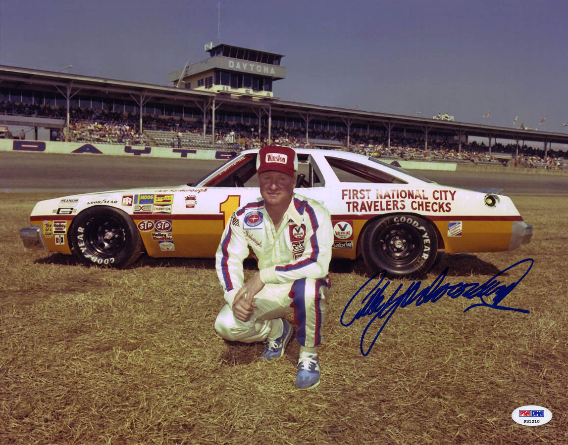 Cale Yarborough SIGNED 11x14 Photo Poster painting HOF NASCAR LEGEND PSA/DNA AUTOGRAPHED