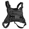 Unisex Front Chest Pack Breathable Lightweight Front Vest Bag Hip Hop Streetwear