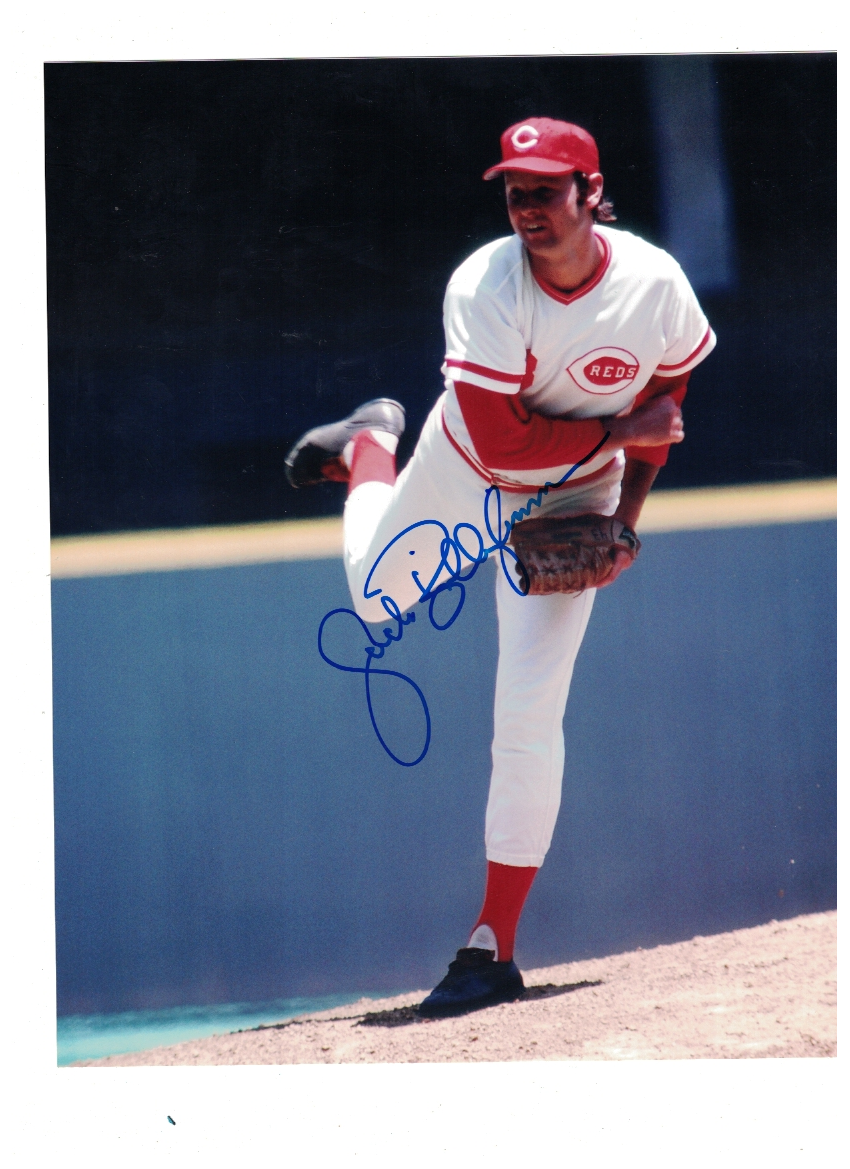 Jack Billingham Cincinnati Reds Signed 8x10 Photo Poster painting W/Our COA