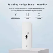 Tuya Smart Temperature And Humidity Sensor WiFi APP Remote Monitor For Smart  Home var SmartLife WorkWith Alexa Google Assistant